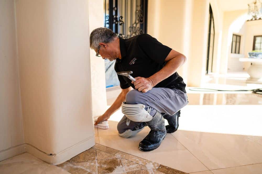 owner operated business Diego rivera fixing tile