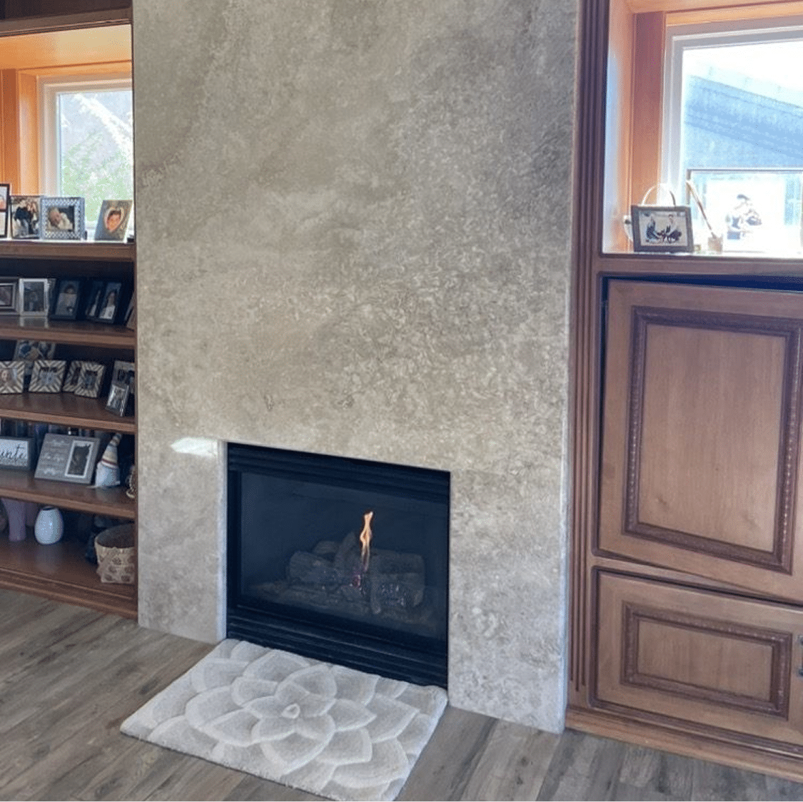 stone chimney clean after 1 stone chimney clean after